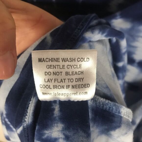 ISLE Turkish tie dyed oversized tee shirt - Picture 4 of 6